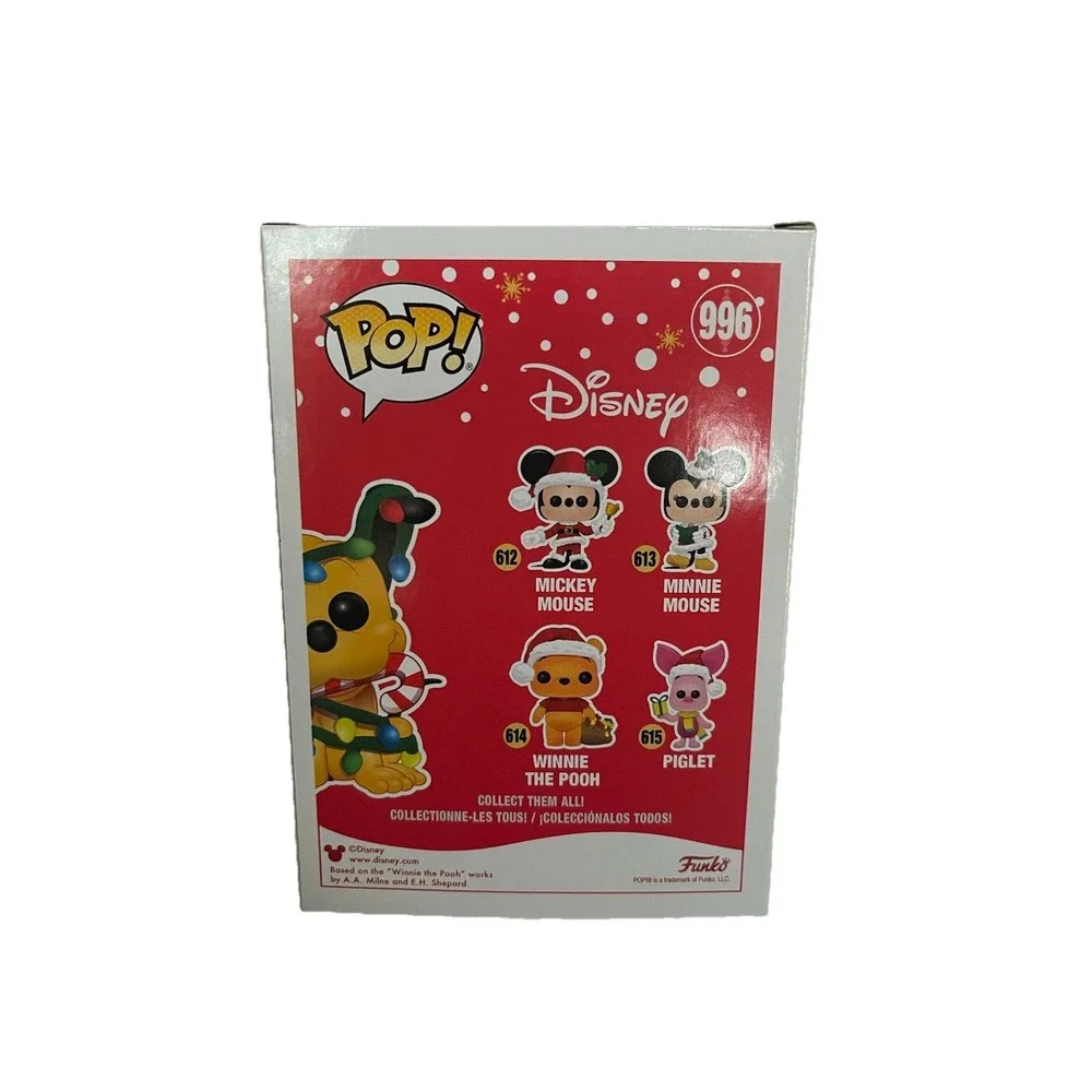 Funko Pop! #996 Christmas‎ Lights & Candy Cane Pluto-Amazon Exclusive (NRFP]